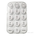 Multimedia Remote Control Keypad Custom Conductive Silicone Buttons